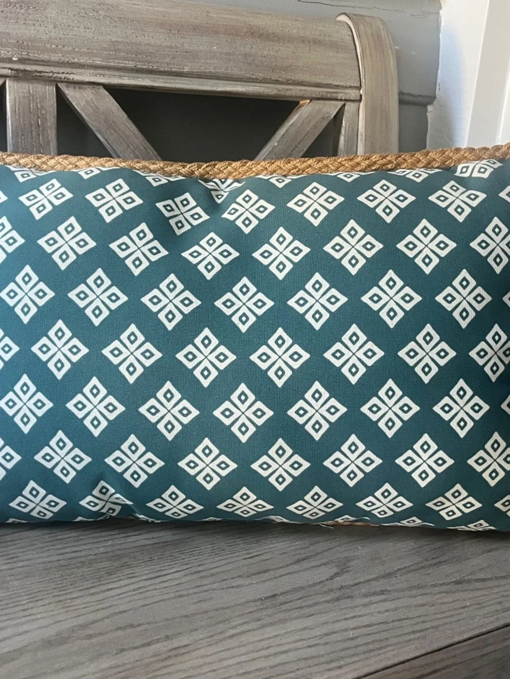 Colorful Pineapple Indoor/Outdoor Pillow NWT